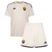Billige AS Roma Paulo Dybala #21 Børnetøj Udebanetrøje til baby 2023-24 Kortærmet (+ korte bukser)